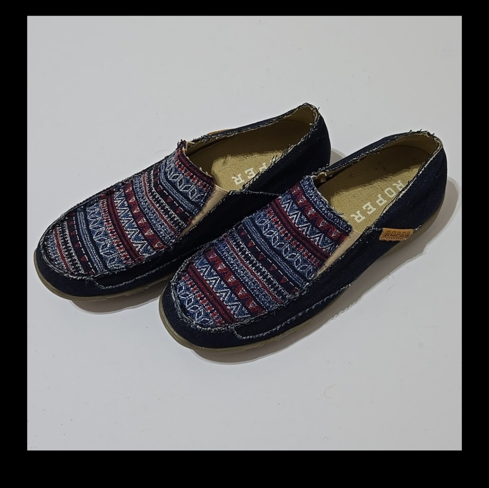 Roper Sabra Women's Canvas Loafers